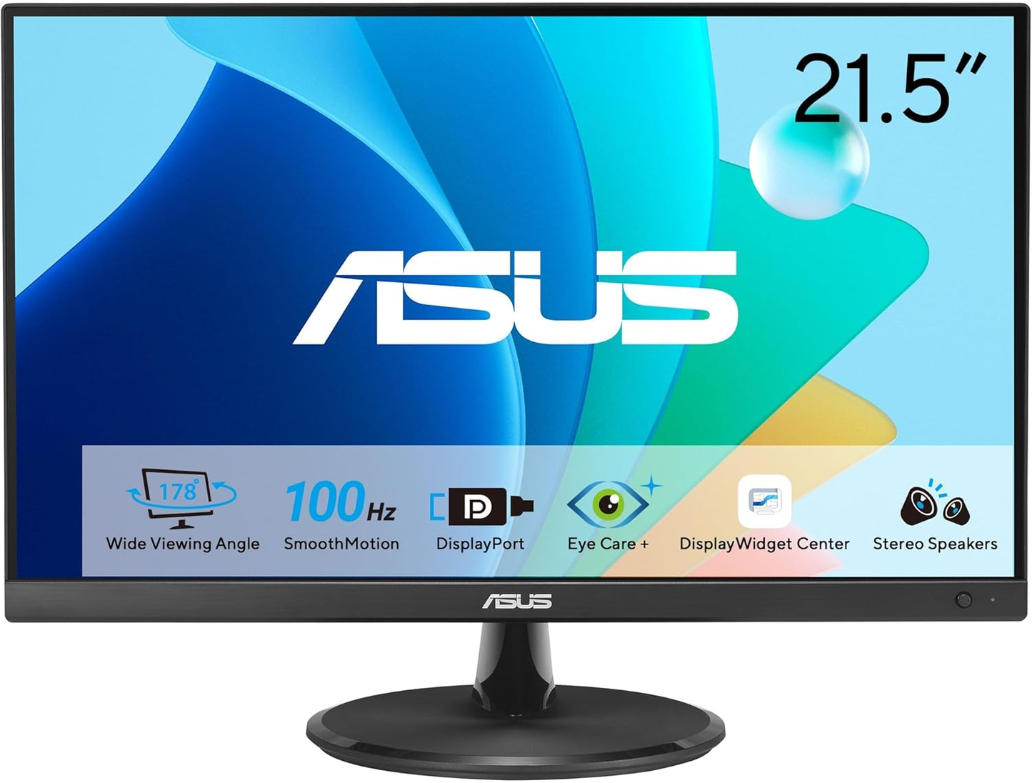 ASUS VP229QF 22 IPS 1920x1080 16:9 5ms 100Hz HDMI DP VGA Speaker