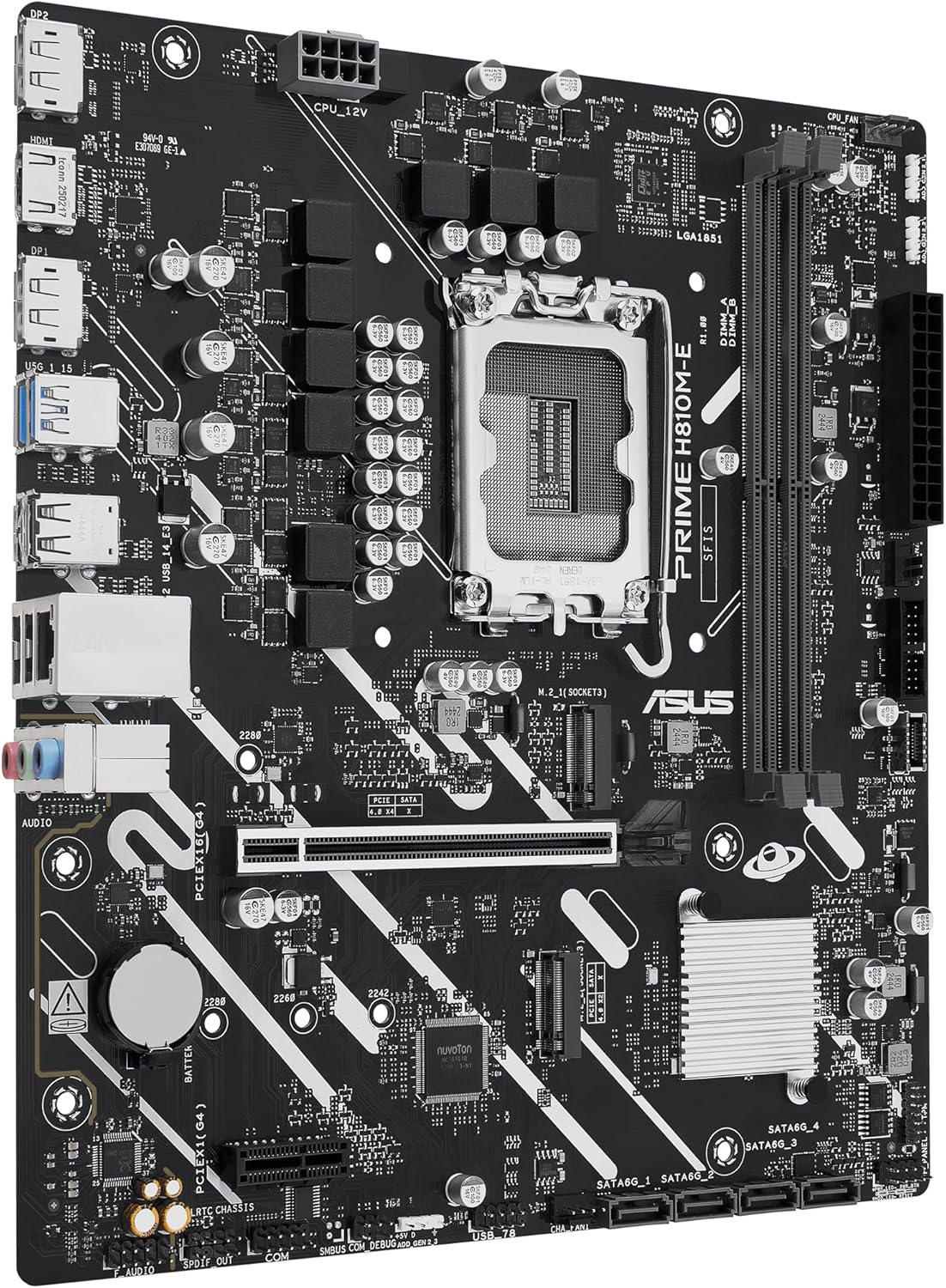ASUS PRIME H810M-E-CSM H810 LGA1851 max.128GB DDR5 micro-ATX