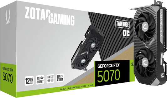 Zotac ZT-B50700H-10A GeForce RTX 5070 Twin Edge OC 12GB GDDR7 192bit
