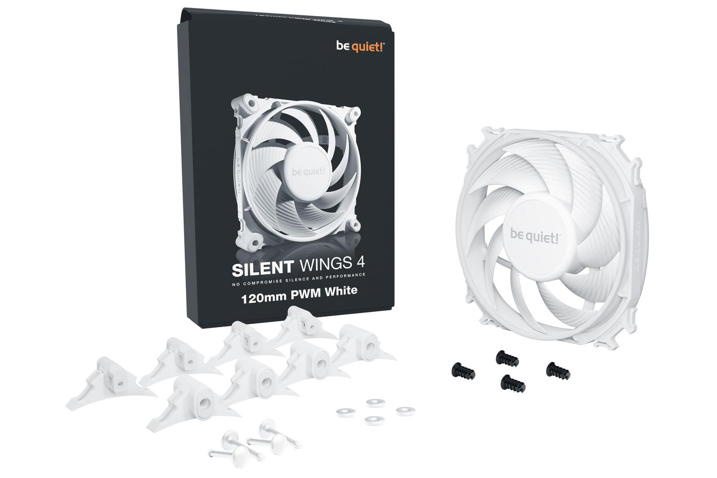 be quiet! BL114  Silent Wings 4 120mm PWM White