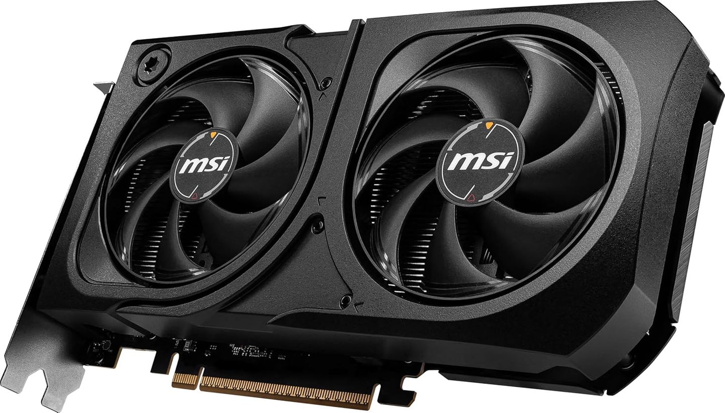 MSI GeForce RTX 5060 Ti 16G VENTUS 2X OC BLACK PLUS 16GB GDDR7 128bit