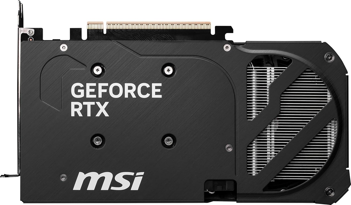 MSI GeForce RTX 5060 Ti 16G VENTUS 2X OC BLACK PLUS 16GB GDDR7 128bit