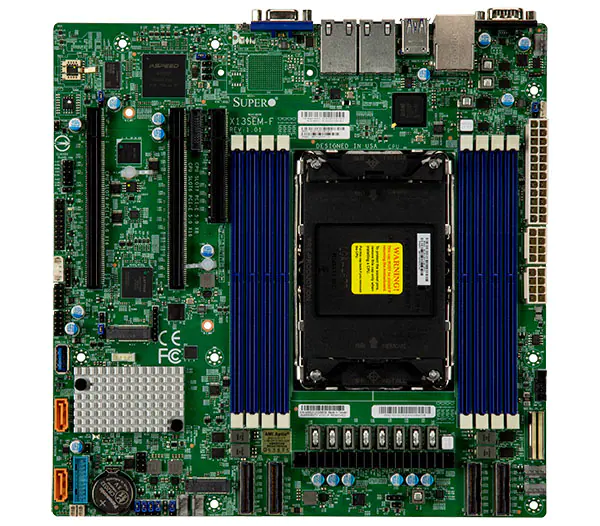 Supermicro MBD-X13SEM-F-O Intel Xeon S4677 C741 Max.2TB DDR5 microATX