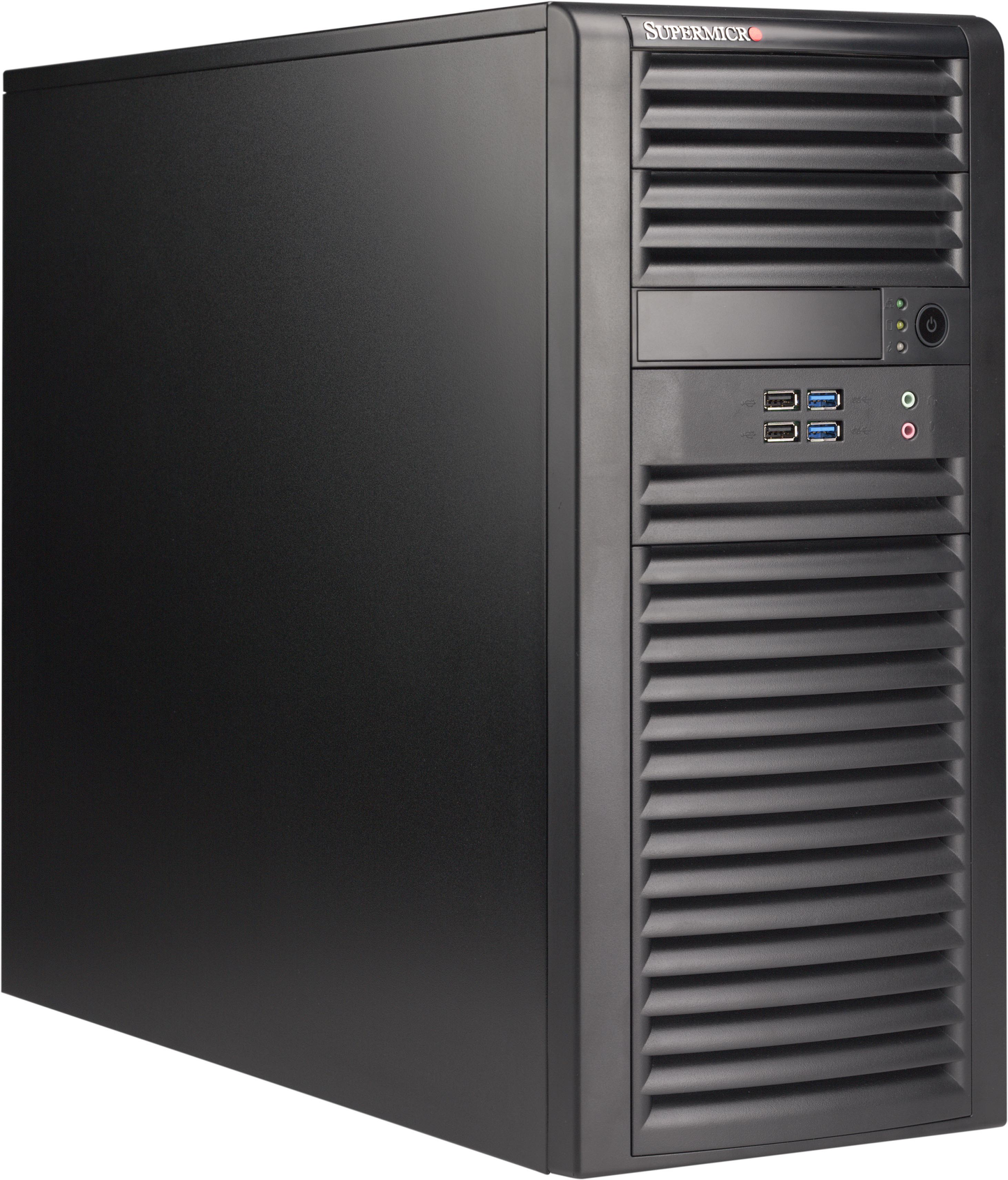 Supermicro CSE-732D4-668B Mid-Tower 2x5.25External 4x3.5Internal Black