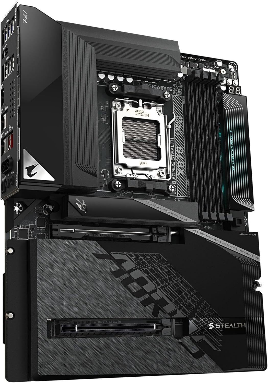 Gigabyte X870 AORUS STEALTH AMD X870 AM5 Max256GB DDR5 ATX