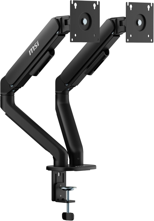 MSI MAG MT101DG Gas Spring Dual Monitor Stand