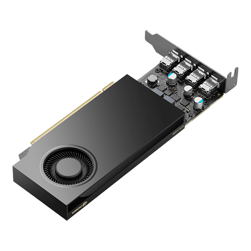 PNY VCNRTXA400ATX-B NVIDIA Quadro RTX A400 4GB GDDR6 board only Black box