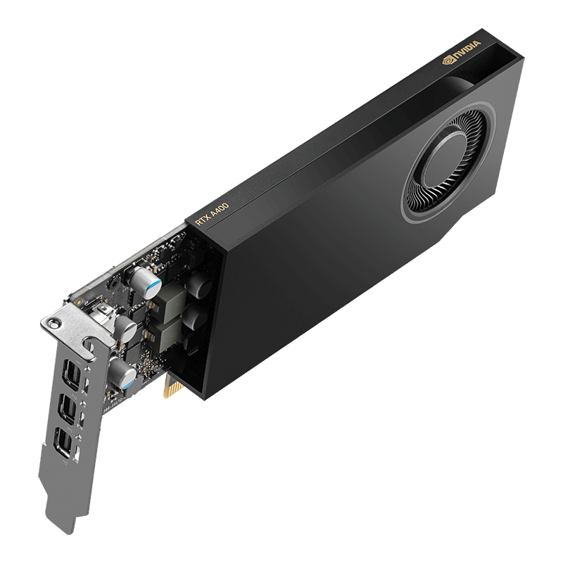 PNY VCNRTXA400ATX-B NVIDIA Quadro RTX A400 4GB GDDR6 board only Black box