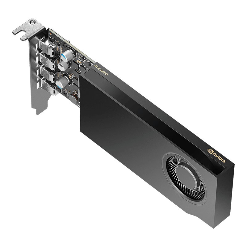 PNY VCNRTXA400ATX-B NVIDIA Quadro RTX A400 4GB GDDR6 board only Black box