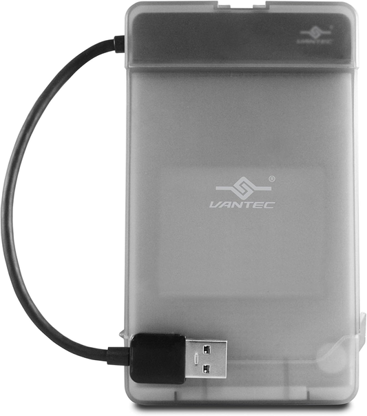 Vantec Accessory CB-STU3-2PB USB3.0 to 2.5 SATA Hard Drive Adapter with Case