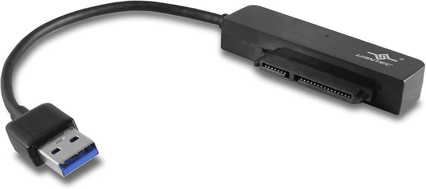 Vantec Accessory CB-STU3-2PB USB3.0 to 2.5 SATA Hard Drive Adapter with Case