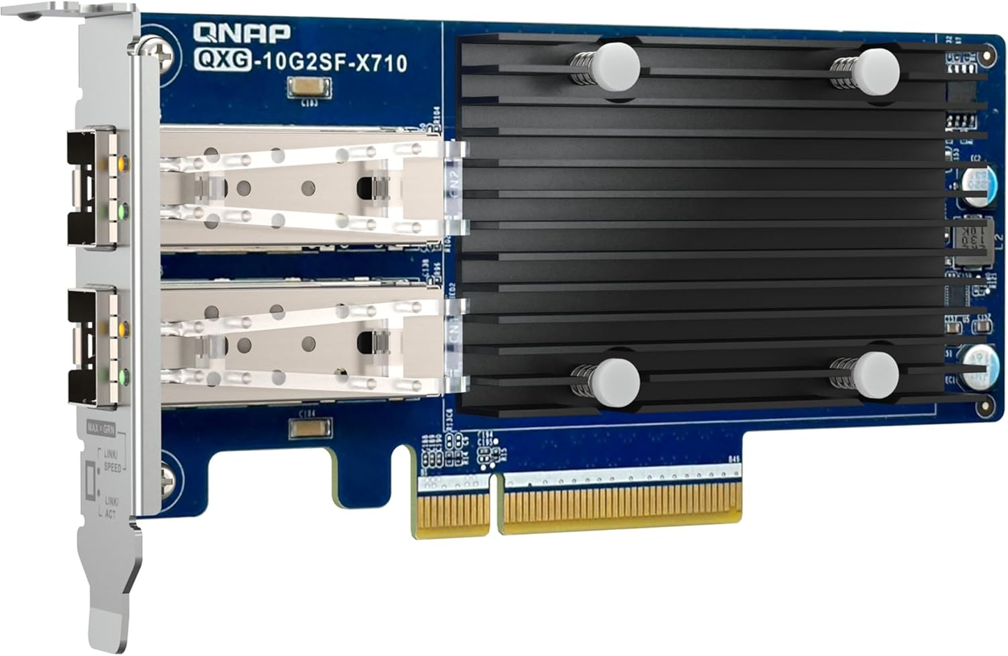 QNAP QXG-10G2SF-X710 Dual-port SFP+ 10GbE Network Expansion Card