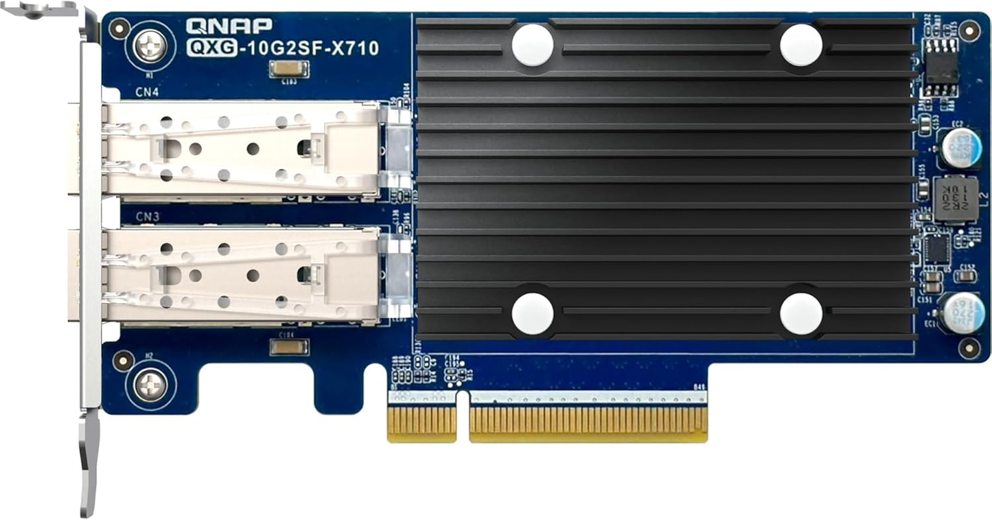 QNAP QXG-10G2SF-X710 Dual-port SFP+ 10GbE Network Expansion Card