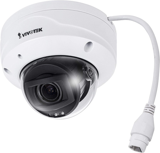 Vivotek FD9383-HTV Outdoor Fixed Dome 5MP AI Analytics IP66 IK10 30M IR