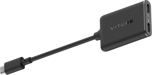 VITURE One-XRiP-Adp-Blk USB-C to Glasses and Charging Adapter Pro