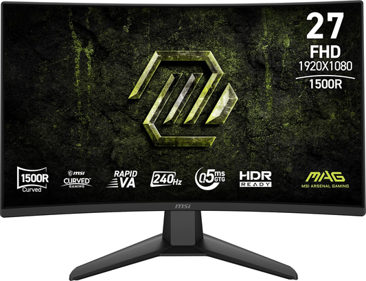 MSI MAG 274CF X24 27 Rapid VA 1920x1080 16:9 0.5ms 240Hz DP 2xHDMI