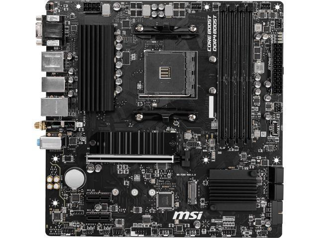 MSI MB B550M PRO-VDH WIFI MATX Vente au détail