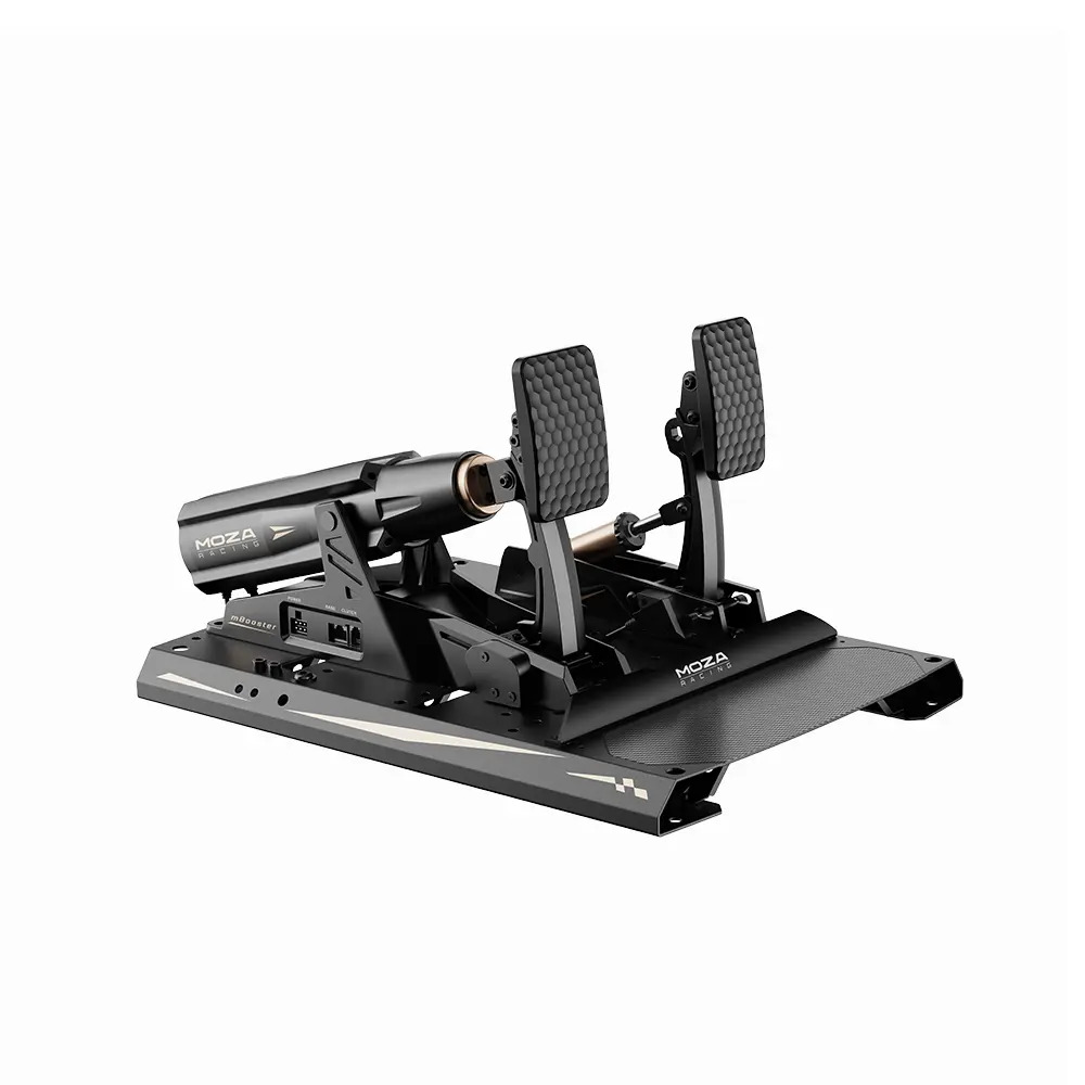 MOZA Game RS082 mBooster+CRP2 Throttle+CRP2 Base Plate+Extension Plate