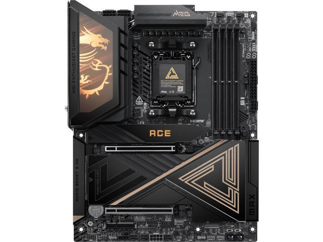 MSI MEG X870E ACE MAX AMD X870E AM5 Max256GB DDR5 ATX