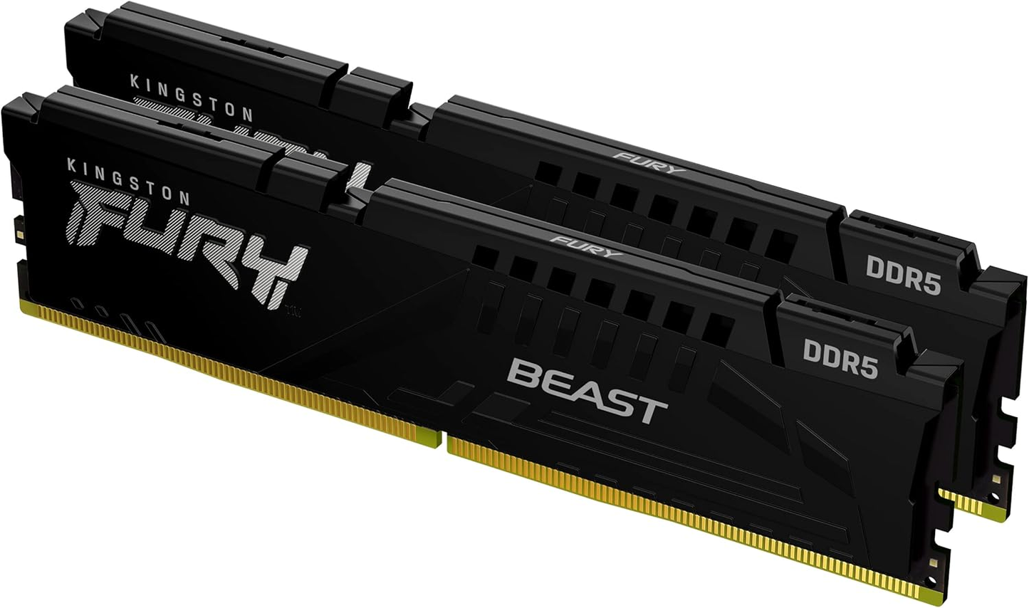 Kingston KF556C36BBEK2-32 32GB 5600MT s DDR5 CL36 DIMM K2 FURY Beast Black