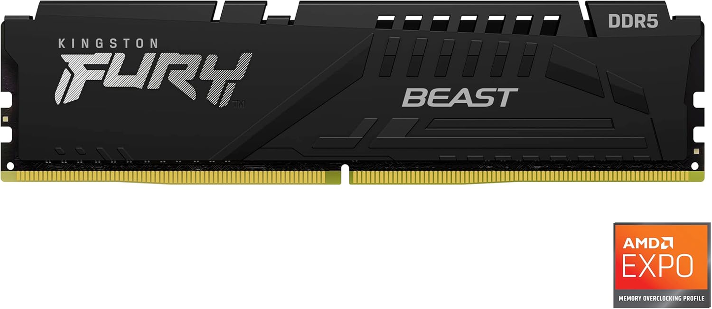 Kingston KF556C36BBEK2-32 32GB 5600MT s DDR5 CL36 DIMM K2 FURY Beast Black