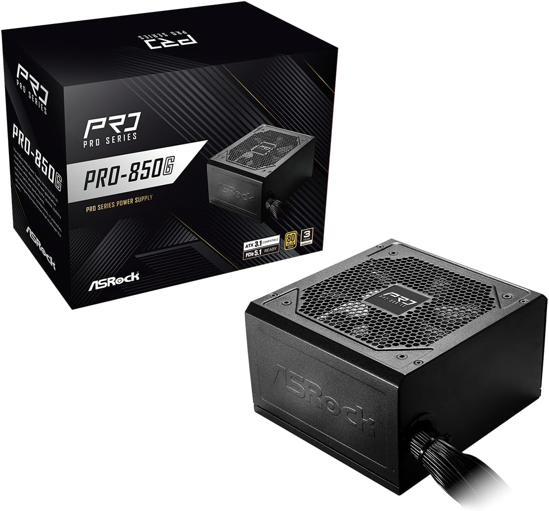 ASRock PRO-850G 850W ATX3.1 80+Gold