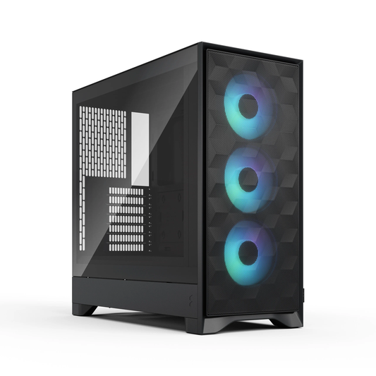 Fractal Design FD-C-POA2A-03 Pop 2 Air Black RGB TG ATX Mid Tower