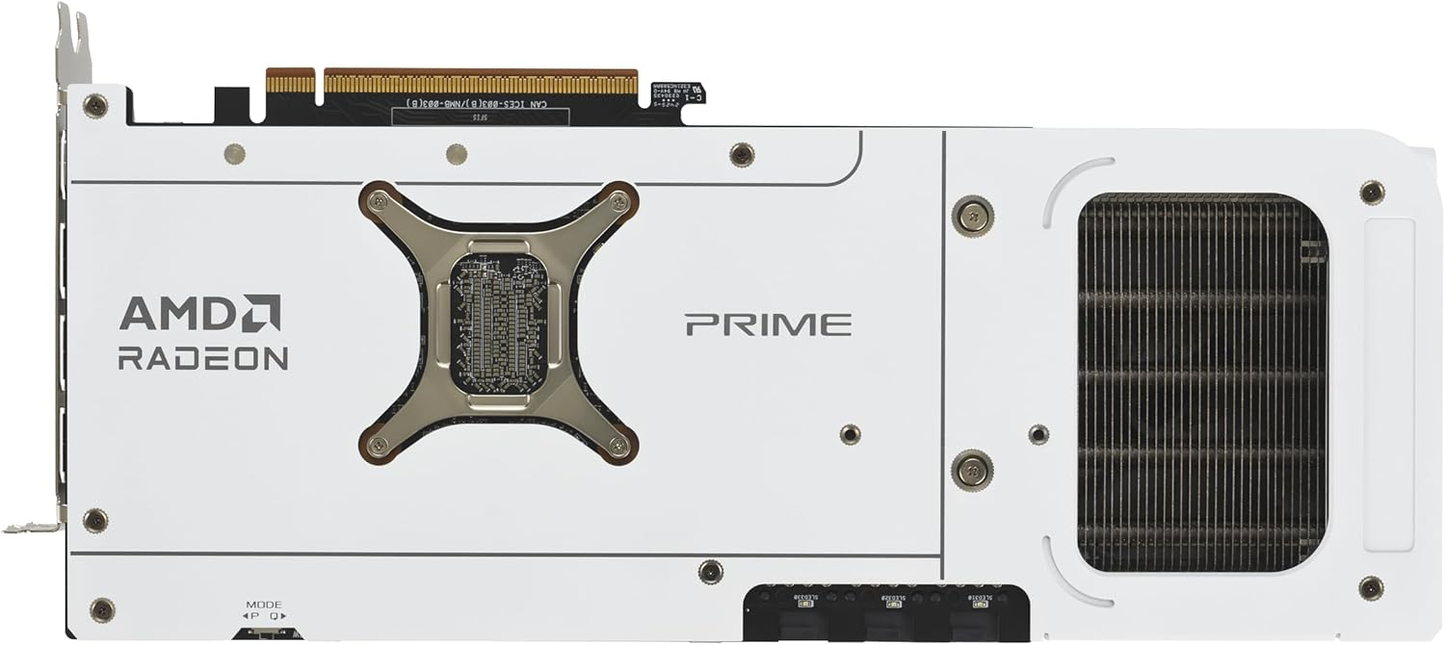 ASUS PRIME-RX9070XT-O16G-WHITE Radeon RX 9070 XT White OC 16GB GDDR6