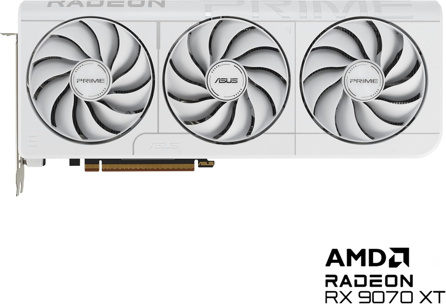 ASUS PRIME-RX9070XT-O16G-WHITE Radeon RX 9070 XT White OC 16GB GDDR6