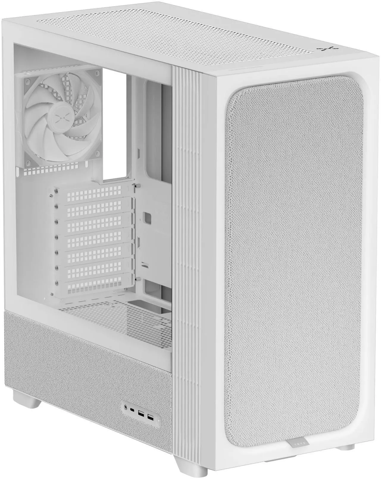 TRYX C-F500F-FM1E-G0W FLOVA F50 Mid-Tower ATX Case White