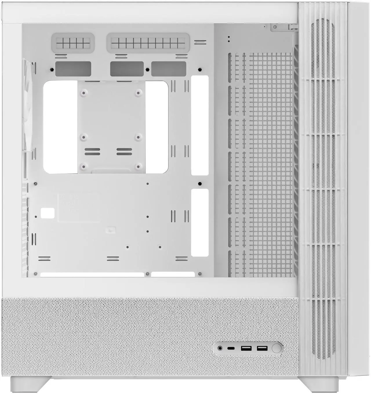 TRYX C-F500F-FM1E-G0W FLOVA F50 Mid-Tower ATX Case White