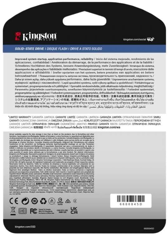 Kingston SEDC600M 7680G 7680G DC600M 2.5 Enterprise SATA SSD