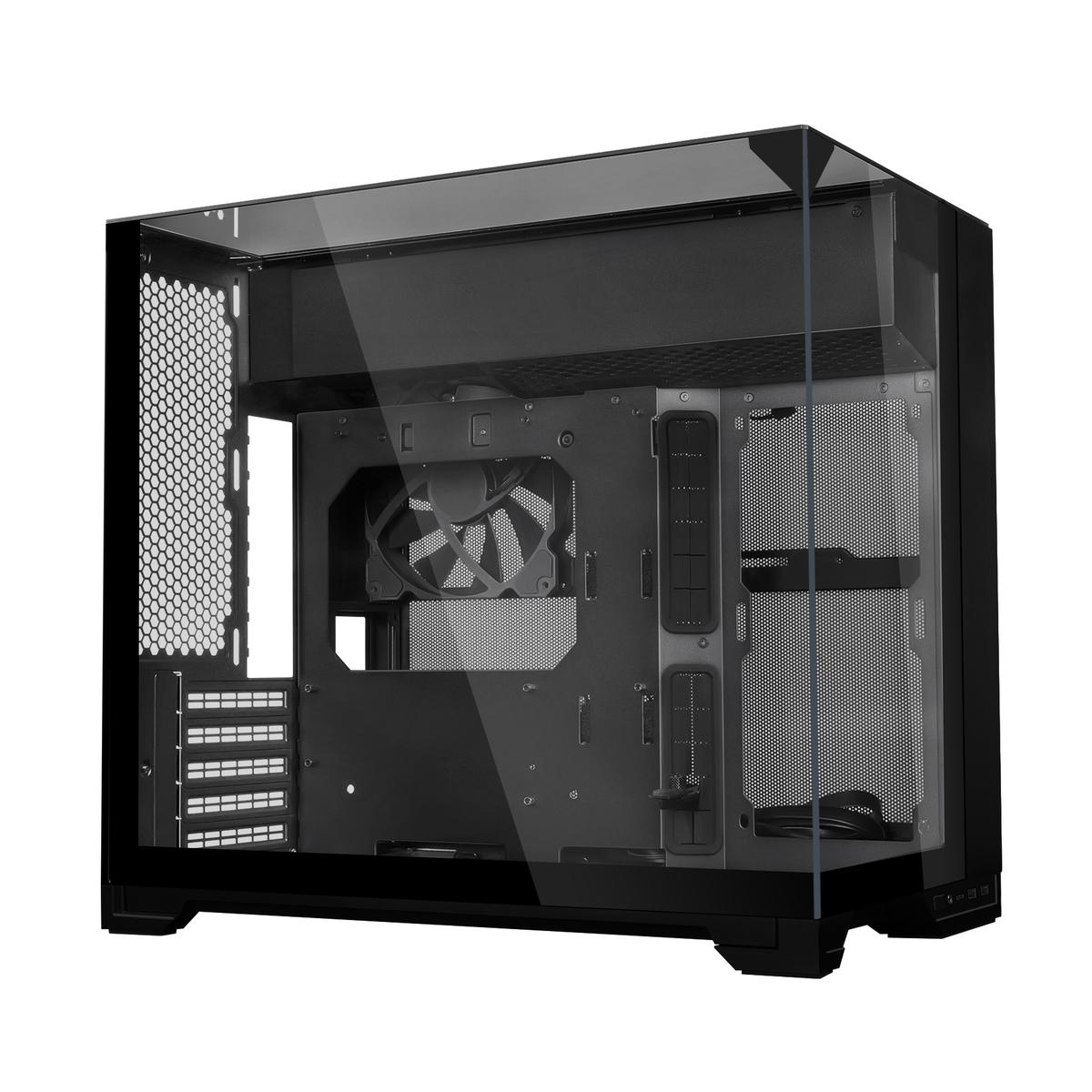Lian-Li O11VMX Black Steel Temper Glass Micro-ATX Mini ITX