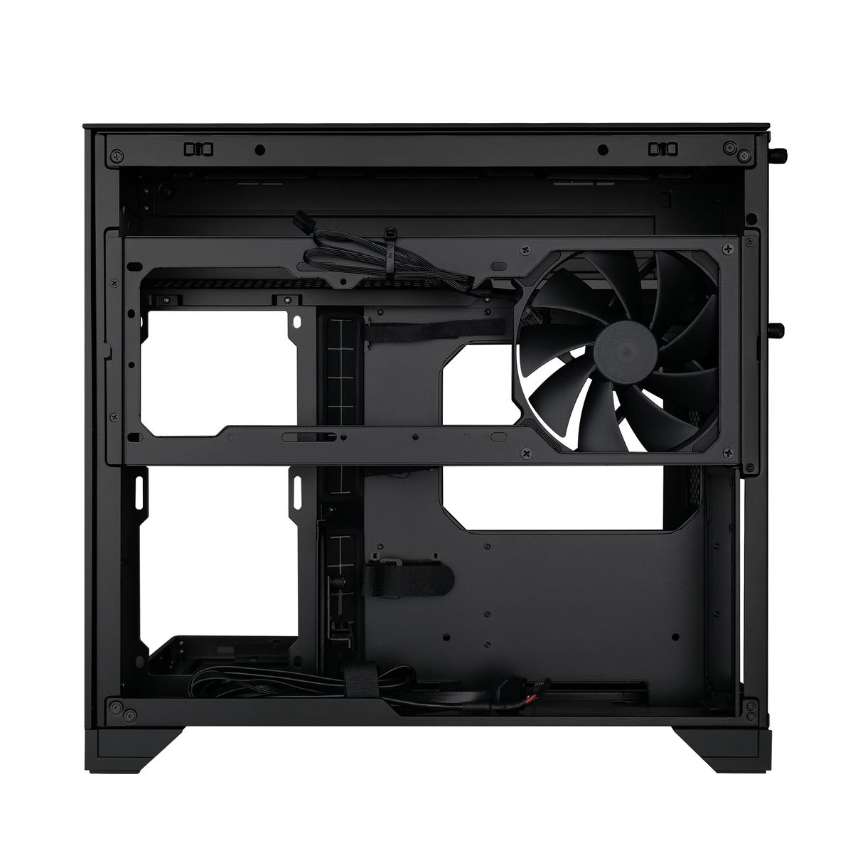Lian-Li O11VMX Black Steel Temper Glass Micro-ATX Mini ITX