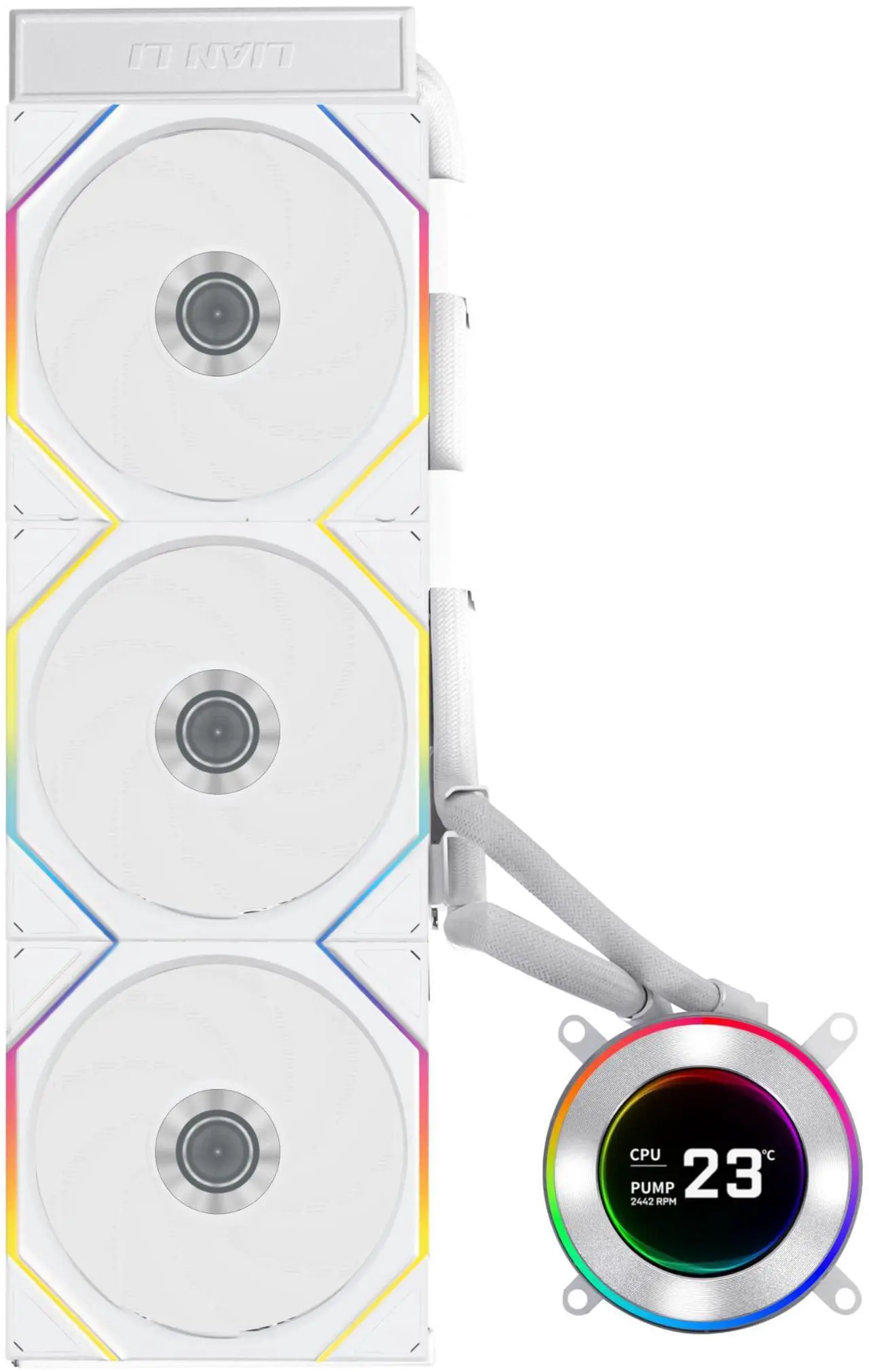 Lian-Li HS2OLDC36TW 6.67 OLED LCP Panel White