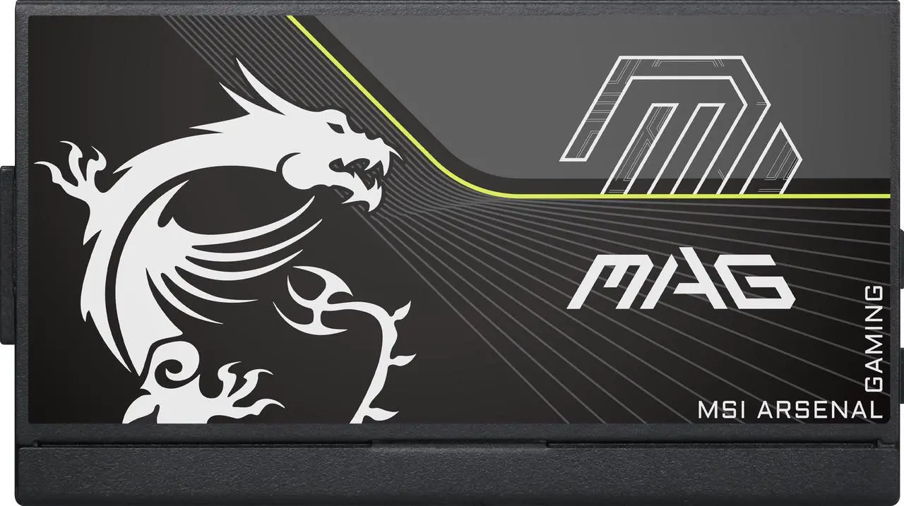 MSI MAG A1000PLS PCIE5 1000W APFC 80+Platinum Fully-Modular ATX 12V