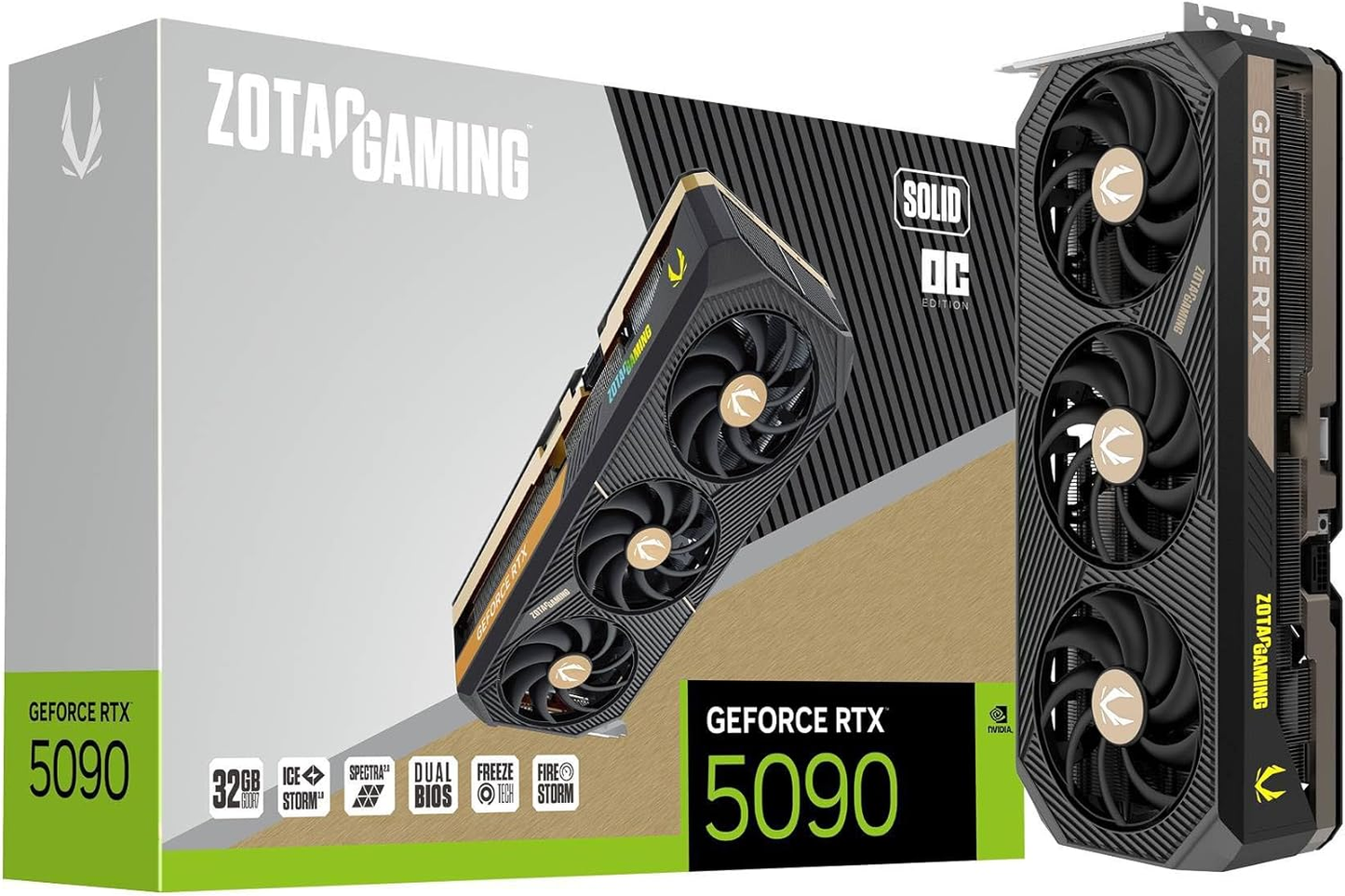 ZOTAC ZT-B50900J-10A GeForce RTX 5090 SOLID OC 32GB GDDR7 512bit