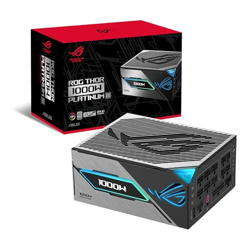 ASUS ROG-THOR-1000P3-GAMING 1000W 80+Platinum ATX12V APFC ARGB