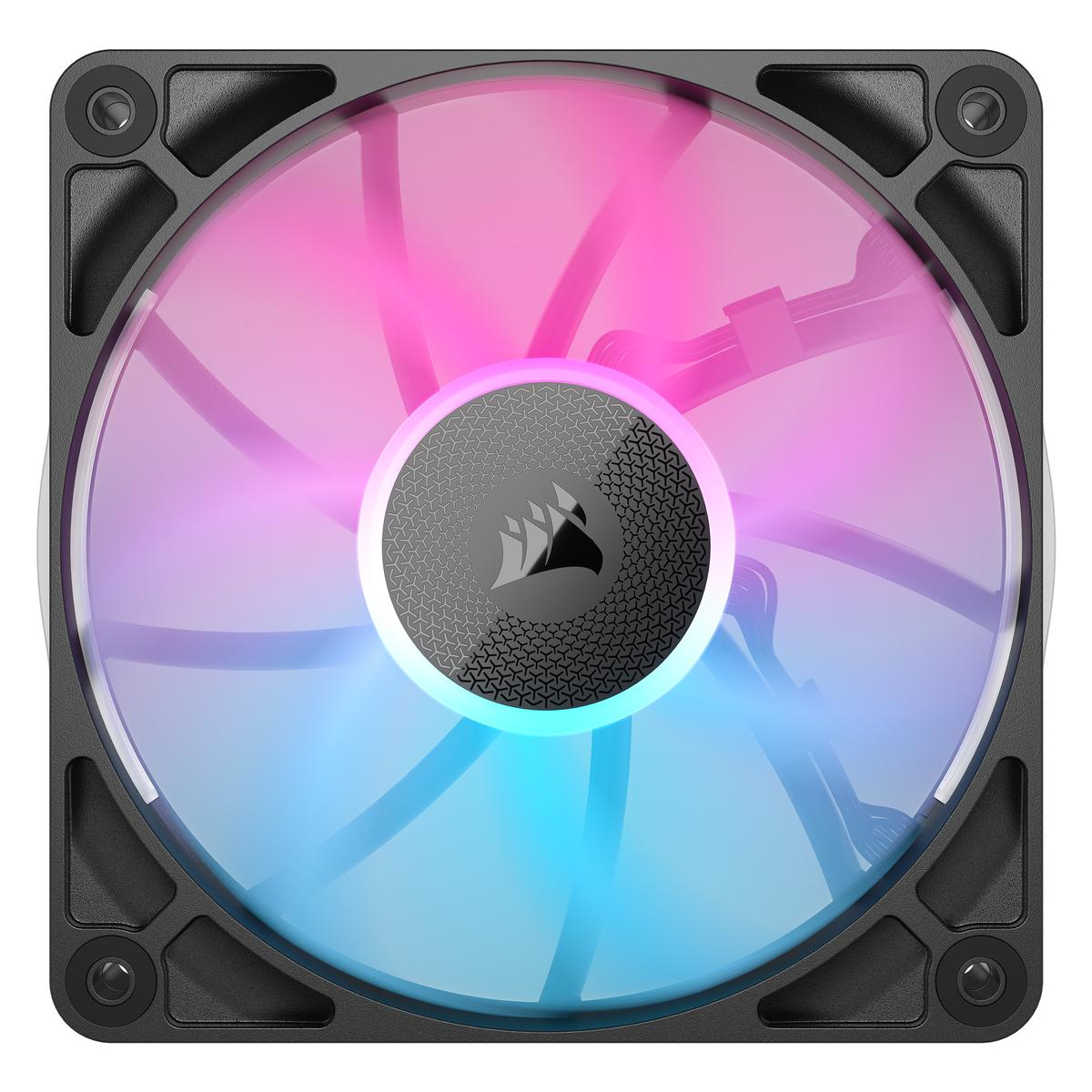 Corsair CO-9051018-WW iCUE LINK RX120 RGB 120mm PWM Fan Triple Starter Kit