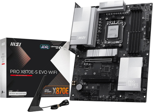 MSI PRO X870E-S EVO WIFI X870E AM5 Max256GB DDR5 ATX