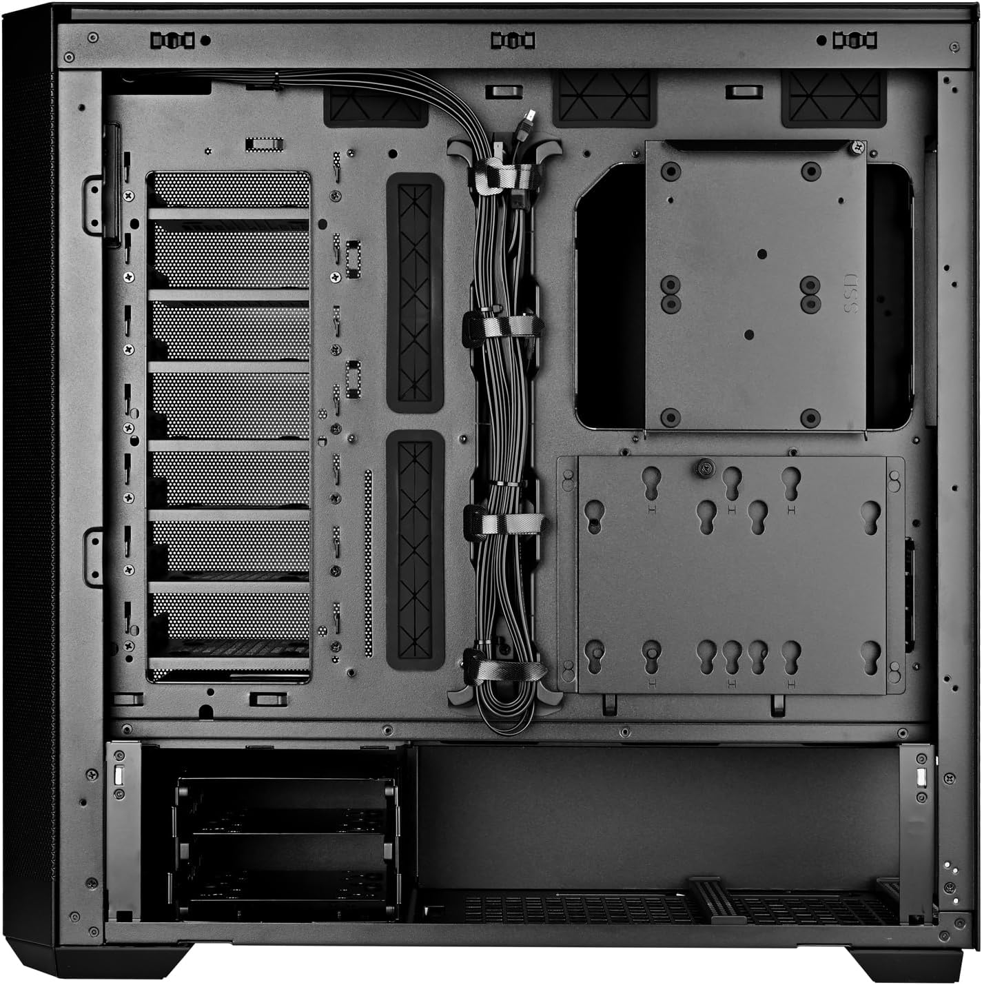 Silverstone SEH2-B SETA H2 Black Full Tower Steel Bare