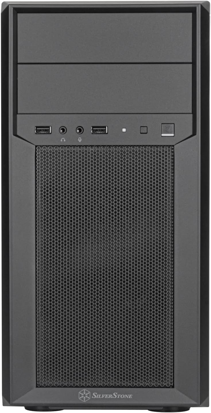 Silverstone FA314-B Fara 314 Black Tower Micro-ATX Mini-DTX Mini-ITX