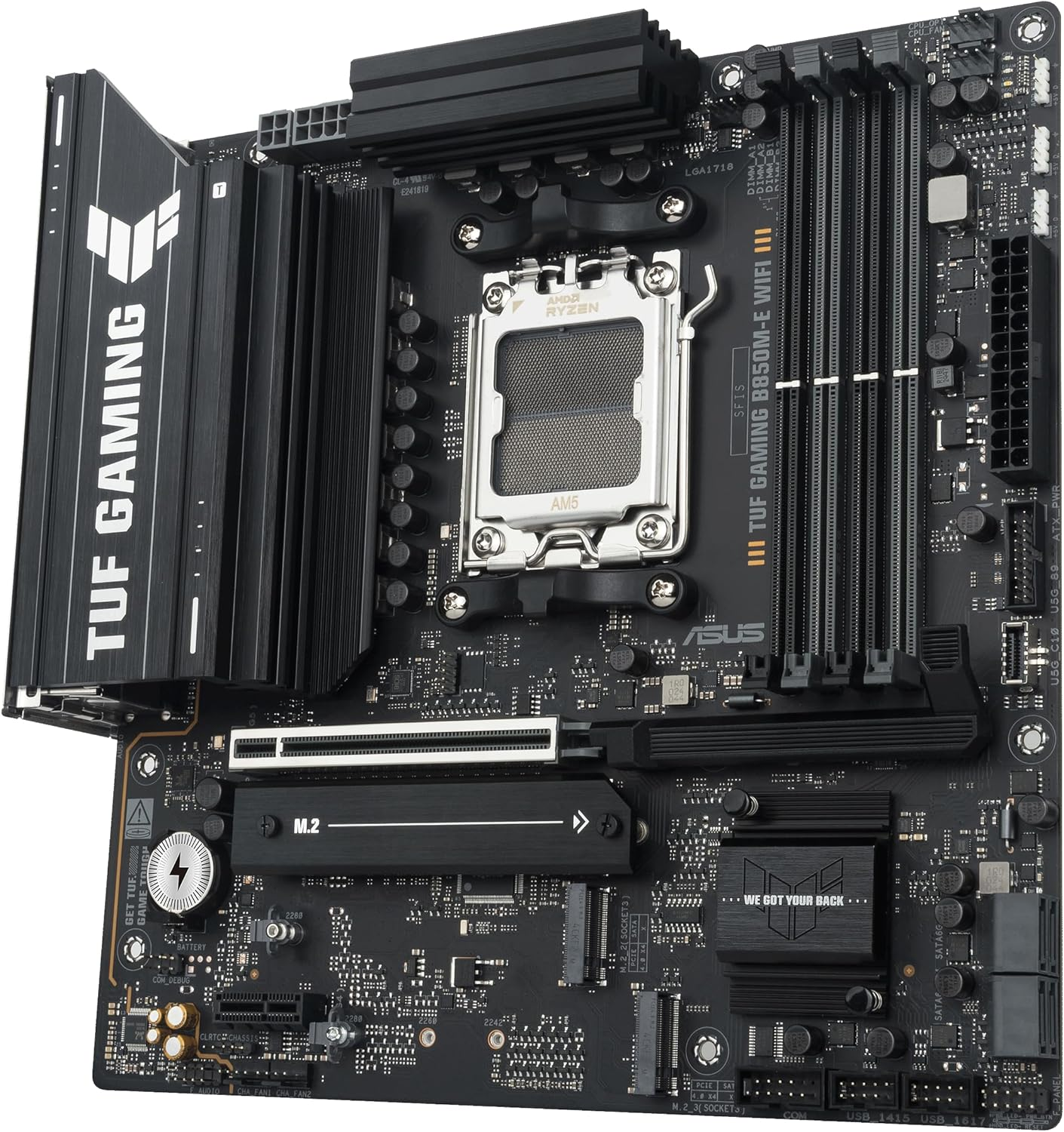 ASUS TUF GAMING B850M-E WIFI B850 AM5 Max256GB DDR5 micro-ATX