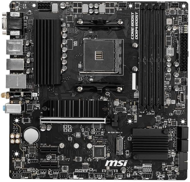 MSI PRO B550M-P B550 AM4 Max.128GB DDR4 MATX