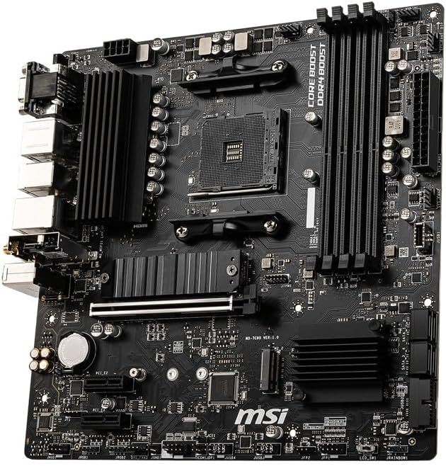 MSI PRO B550M-P B550 AM4 Max.128GB DDR4 MATX