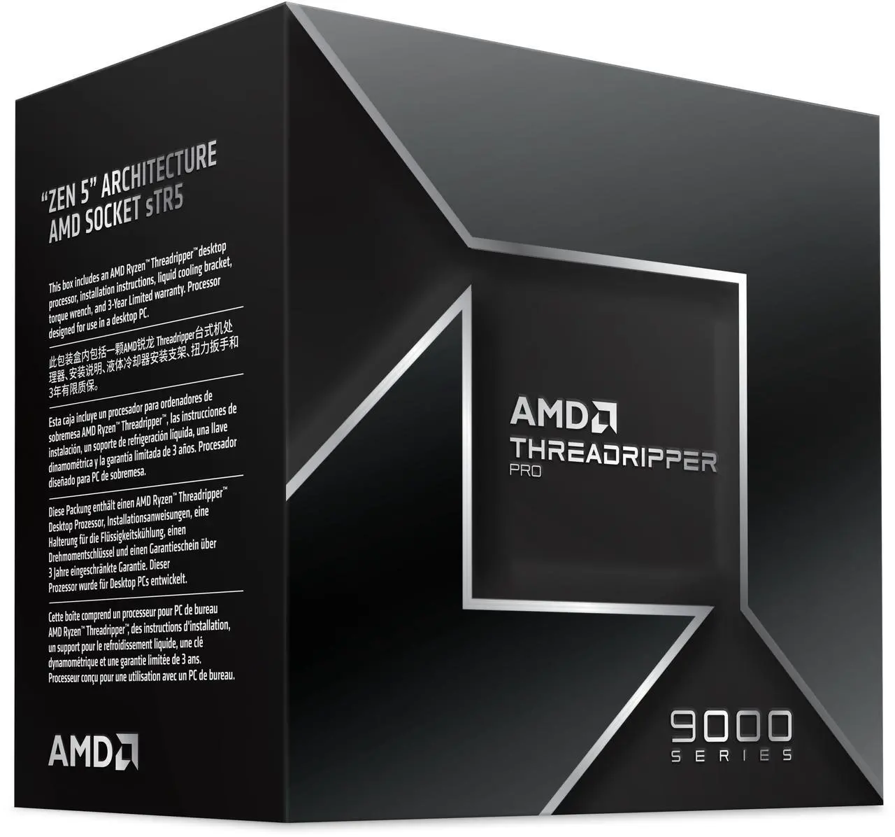 AMD 100-100000723WOF Ryzen Threadripper PRO 9975WX 32C 64T 4GHz