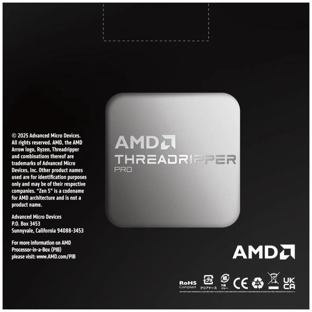 AMD 100-100000723WOF Ryzen Threadripper PRO 9975WX 32C 64T 4GHz