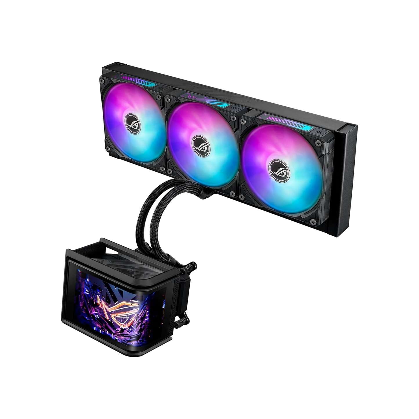 ASUS ROG RYUO IV SLC 360 ARGB AIO Liquid CPU Cooler Radiator