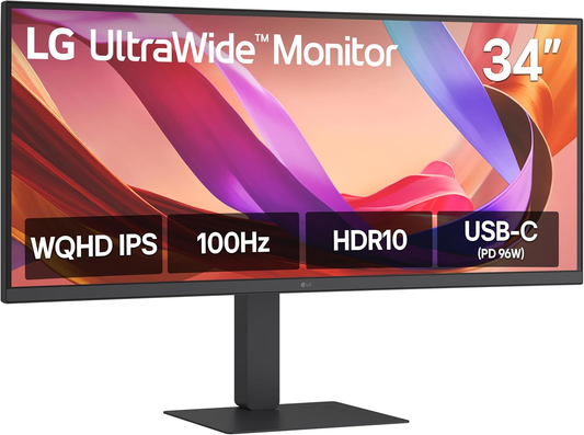 LG 34U650A-B 34IPS 3440x1440 21:9 5ms 100Hz 2xHDMI DP USB-C Speaker