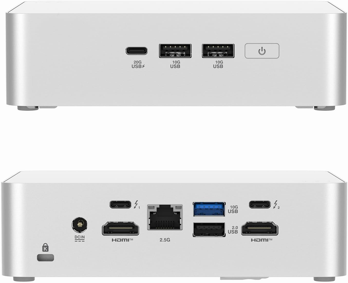 ASUS RNUC15CRSU9089AU NUC 15 Pro Plus Ultra9 285H 32GB1TB IntelArc140T W11H